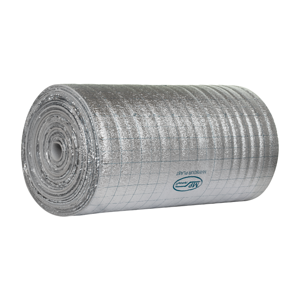 صفائح الاسفنج العازل مع قصدير